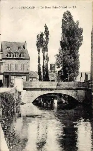 Ak Guingamp Cotes d'Amor, Pont Saint-Michel