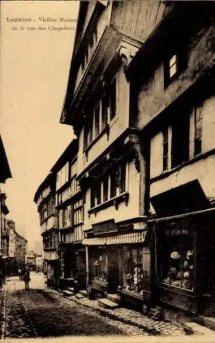 Ak Lannion Côtes d’Armor, Vieilles Maison de la rue des Chapeliers