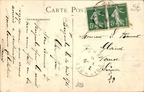 Ak Brignoles Var, Gesamtansicht