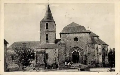 Ak Lubersac Corrèze, Eglise Paroissiale