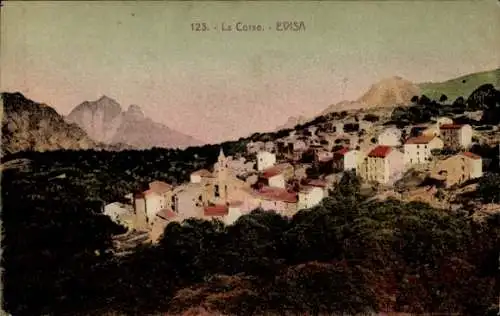 Ak Évisa Corse du Sud Korsika, Panorama