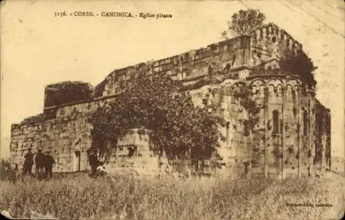 Ak Lucciana Haute-Corse, Canonica, Eglise pisane