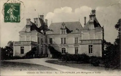 Ak Les Forges Deux-Sèvres, Chateaux des Deux Sevres