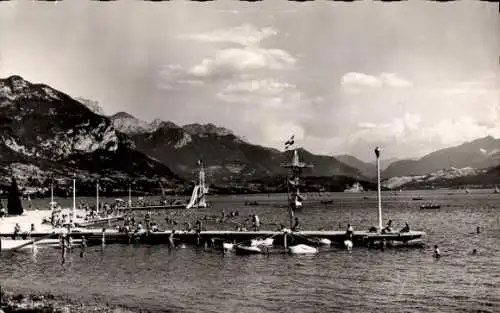 Ak Annecy Haute Savoie, Strand