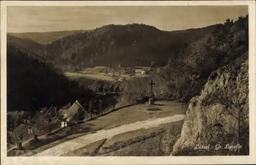 Ak Lucelle Lützel Elsass Haut-Rhin, Gesamtansicht