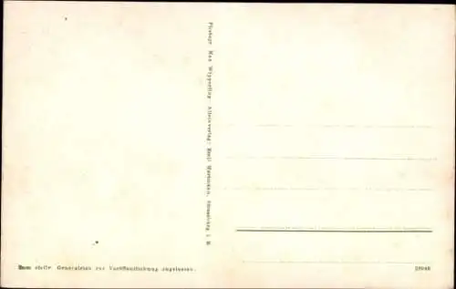 Ak Blamont Doubs, Gesamtansicht, Westlicher Kriegschauplatz