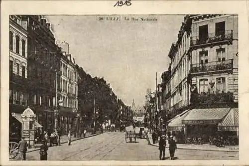 Ak Lille Nord, La Rue Nationale