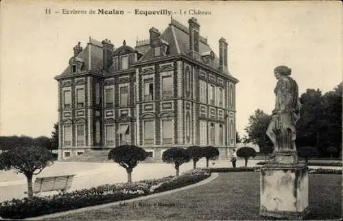 Ak Ecqueville Yvelines, Château