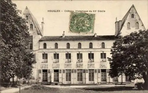 Ak Houilles Yvelines, Chateau Historique du XV Siecle