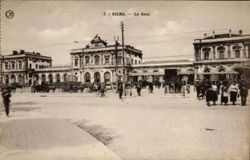 Ak Reims-Marne, Gare