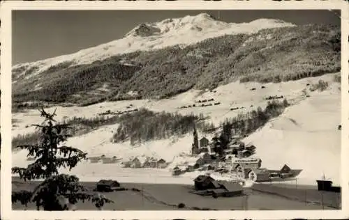 Ak Sölden in Tirol, Winterpanorama