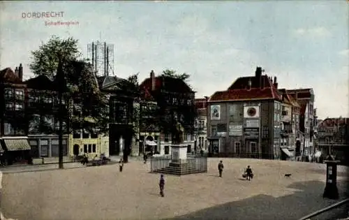 Ak Dordrecht Südholland Niederlande, Scheffersplein