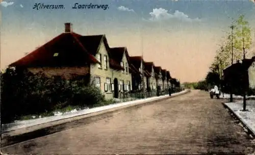 Ak Hilversum Nordholland Niederlande, Laarderweg