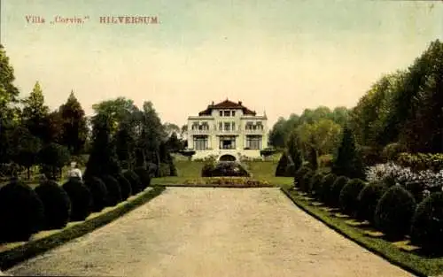 Ak Hilversum Nordholland, Villa Corvin