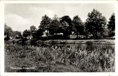 Ak Heukelum Lingewaal Gelderland, Linsicht