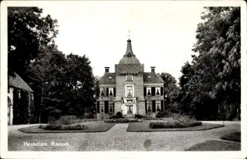 Ak Heukelum Lingewaal Gelderland, Schloss