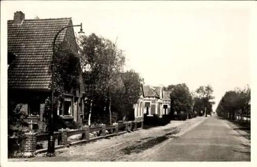 Ak Emmer Compascuum Emmen Drenthe Niederlande, Oosterdiep, Wohnhäuser