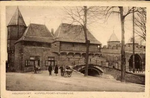 Ak Amersfoort Utrecht Niederlande, Koppelpoort Stadszijde