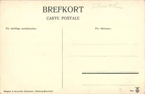 Ak Göteborg Schweden, Trädgårdsföreningen