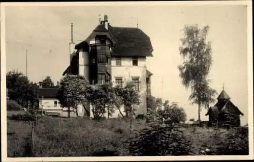 Foto Ak Hartha Hintergersdorf Tharandt im Erzgebirge, Reichsbahn Erholungsheim