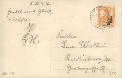 Ak Glückwunsch Weihnachten, Schneemann im Mondschein