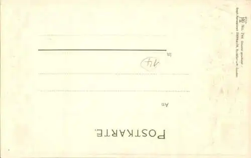 Präge Passepartout Ak Mainz am Rhein, Stadthalle