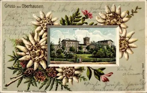 Präge Litho Osnabrück in Niedersachsen, Zentralbahnhof, Edelweiß