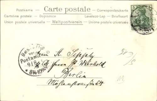 Präge Passepartout Ak Köln am Rhein, Dom