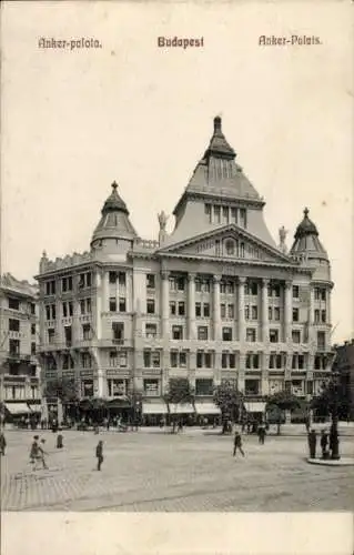 Ak Budapest Ungarn, Anker-Palais