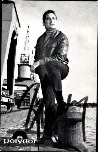 Ak Schauspieler und Sänger Freddy Quinn, Portrait, Autogramm