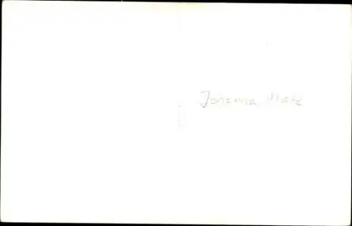 Ak Schauspielerin Hannerl Matz, Portrait, Autogramm