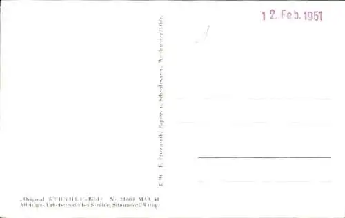 Ak Weidenberg in Oberfranken, Fliegeraufnahme