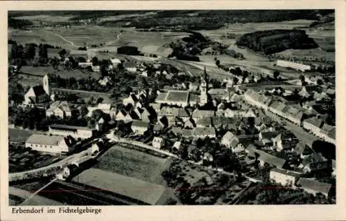 Ak Erbendorf in der Oberpfalz, Fliegeraufnahme