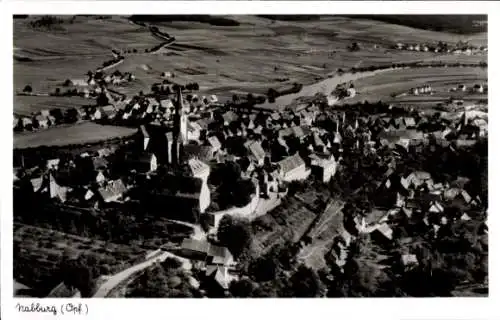 Ak Nabburg in der Oberpfalz, Fliegeraufnahme