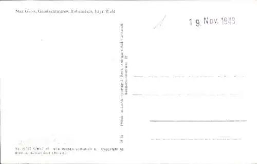 Ak Rabenstein Zwiesel im Bayerischen Wald, Fliegeraufnahme