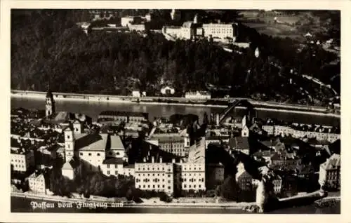 Ak Dallau Elztal im Odenwald, Fliegeraufnahme