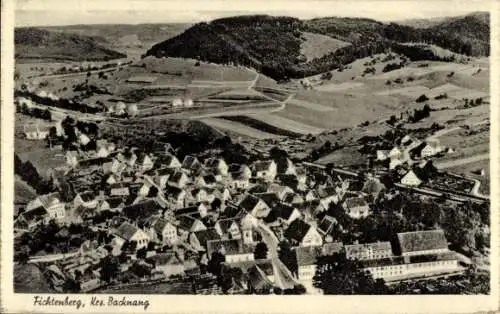 Ak Fichtenberg in Württemberg, Fliegeraufnahme