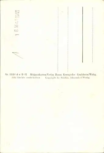 Ak Triensbach Crailsheim in Württemberg, Fliegeraufnahme