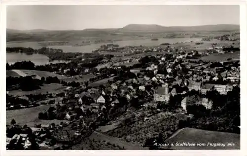 Ak Murnau am Staffelsee, Fliegeraufnahme