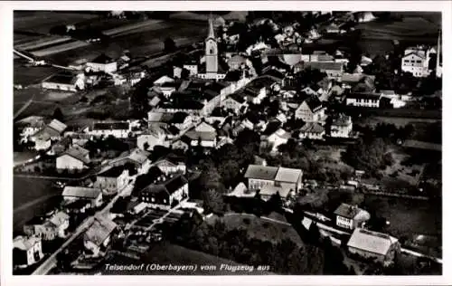 Ak Teisendorf in Oberbayern, Fliegeraufnahme