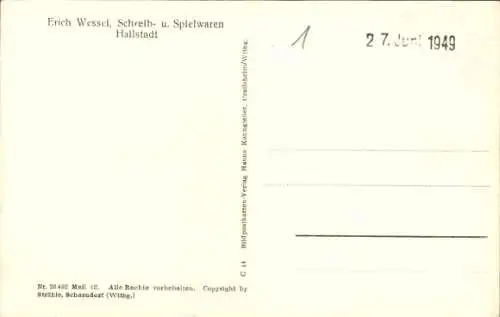 Ak Hallstadt in Oberfranken, Fliegeraufnahme