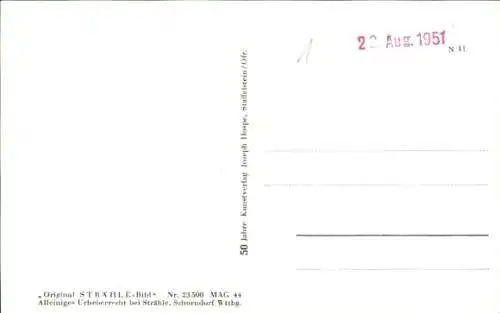 Ak Kronach in Oberfranken, Fliegeraufnahme