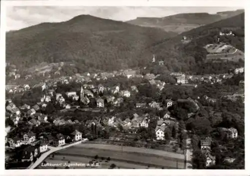 Ak Jugendheim an der Bergstraße, Fliegeraufnahme