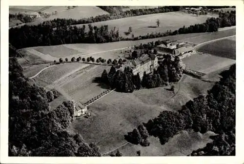 Ak Traunstein in Oberbayern, Fliegeraufnahme