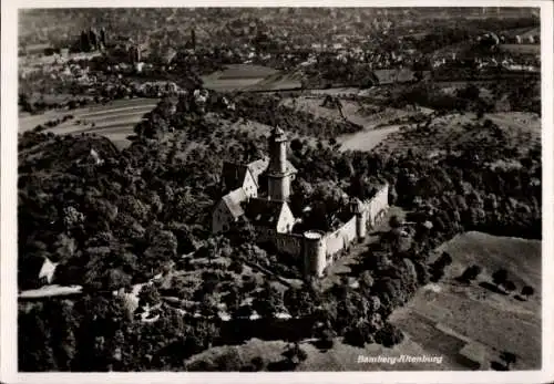 Ak Bamberg in Oberfranken, Fliegeraufnahme