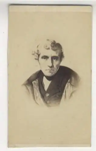 CdV Portrait Luigi Cherubini (1760-1842), italienischer Komponist