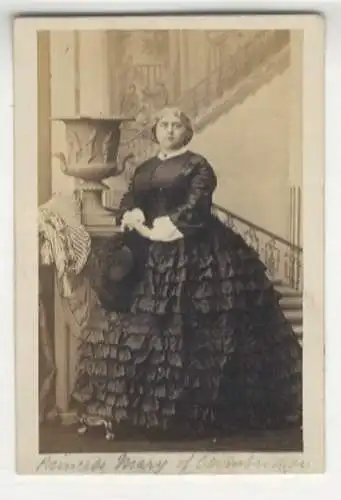 CdV Mary, Prinzessin v. England, Irland, Hannover (geb. v. Cambridge), verh. mit Franz v. Teck