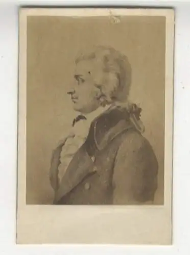 CdV Portrait Wolfgang Amadeus Mozart