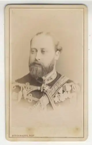 CdV Portrait Edward VII., Prinz von Wales, König von England