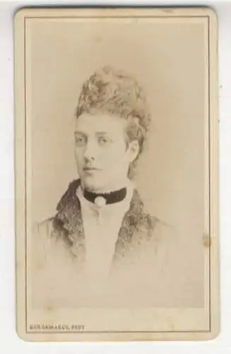 CdV Portrait Alexandra, Königin v. England, geb. von Dänemark